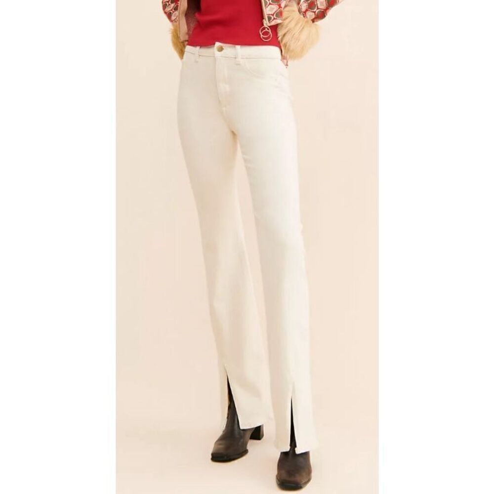 DL1961 Boot Cut‎ High Rise Jeans Womens Size 27 Cream NEW